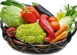 vitamine nelle verdure per la potenza